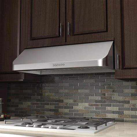 range hood under cabinet